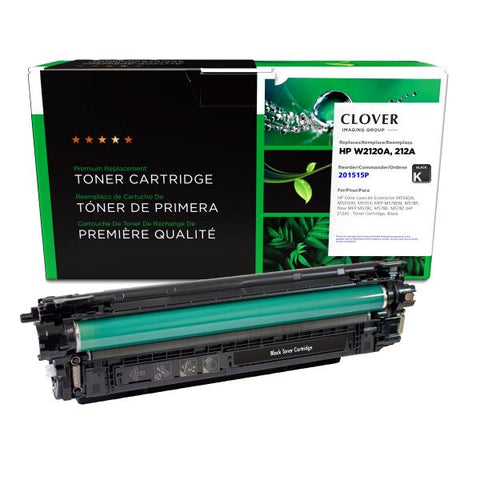 Clover Technologies Group, LLC Clover Imaging Remanufactured Black Toner Cartridge for HP 212A (W2120A)