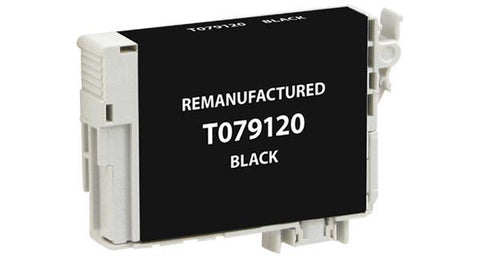 Clover Technologies Group, LLC Remanufactured High Yield Black Ink Cartridge (Alternative for Epson T079120) (470 Yield)
