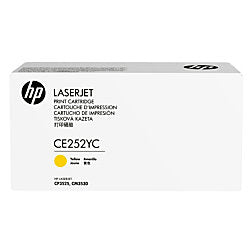 HP 504A (CE252YC) Optimized Yield Yellow Original LaserJet Contract Toner Cartridge (7900 Yield)