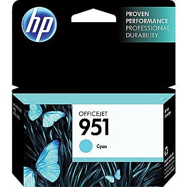 HP 951 (CN050AN) Cyan Original Ink Cartridge (700 Yield)