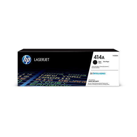 HP 414A (W2020A) Black Original LaserJet Toner Cartridge (2400 Yield)