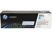 HP 201X (CF401X) High Yield Cyan Original LaserJet Toner Cartridge (2300 Yield)