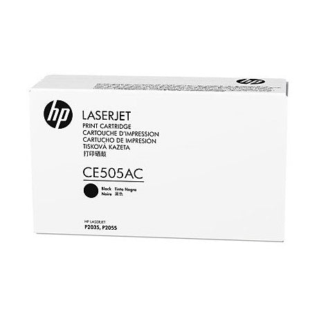 HP 05A (CE505AC) Original LaserJet Toner Cartridge (2300 Yield)