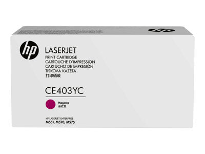 HP 507A (CE403YC) Magenta Original LaserJet Toner Cartridge (7800 Yield)