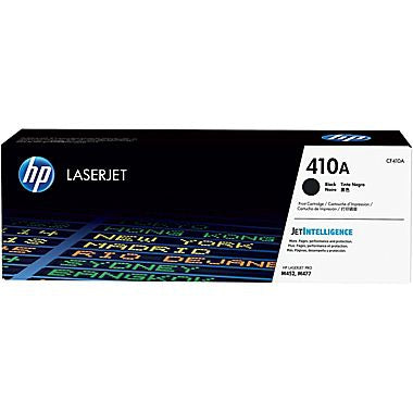 HP 410A (CF410A) Black Original LaserJet Toner Cartridge (2300 Yield)