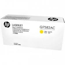 HP 503A (Q7582AC) Color LaserJet 3800 CP3505 Yellow Original LaserJet Contract Toner Cartridge (6000 Yield)