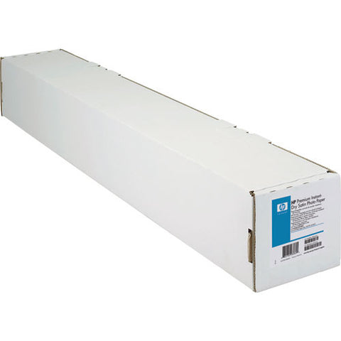 HP HP Premium Instant-Dry Photo Paper 10.3 ml Satin 92 Bright (42" x 100' Roll)