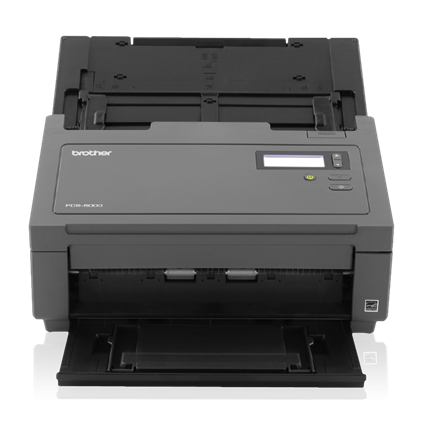 Brother Workhorse PDS-5000 Color Desktop Scanner (60 ppm) (8-bit Grayscale) (24-bit Color) (8.5" x 236") (600 x 600 dpi) (Duplex) (USB) (Energy Star) (100 Sheet DADF)