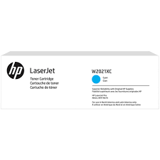 HP 414X (W2021XC) High Yield Cyan Contract LaserJet Toner Cartridge (6000 Yield)